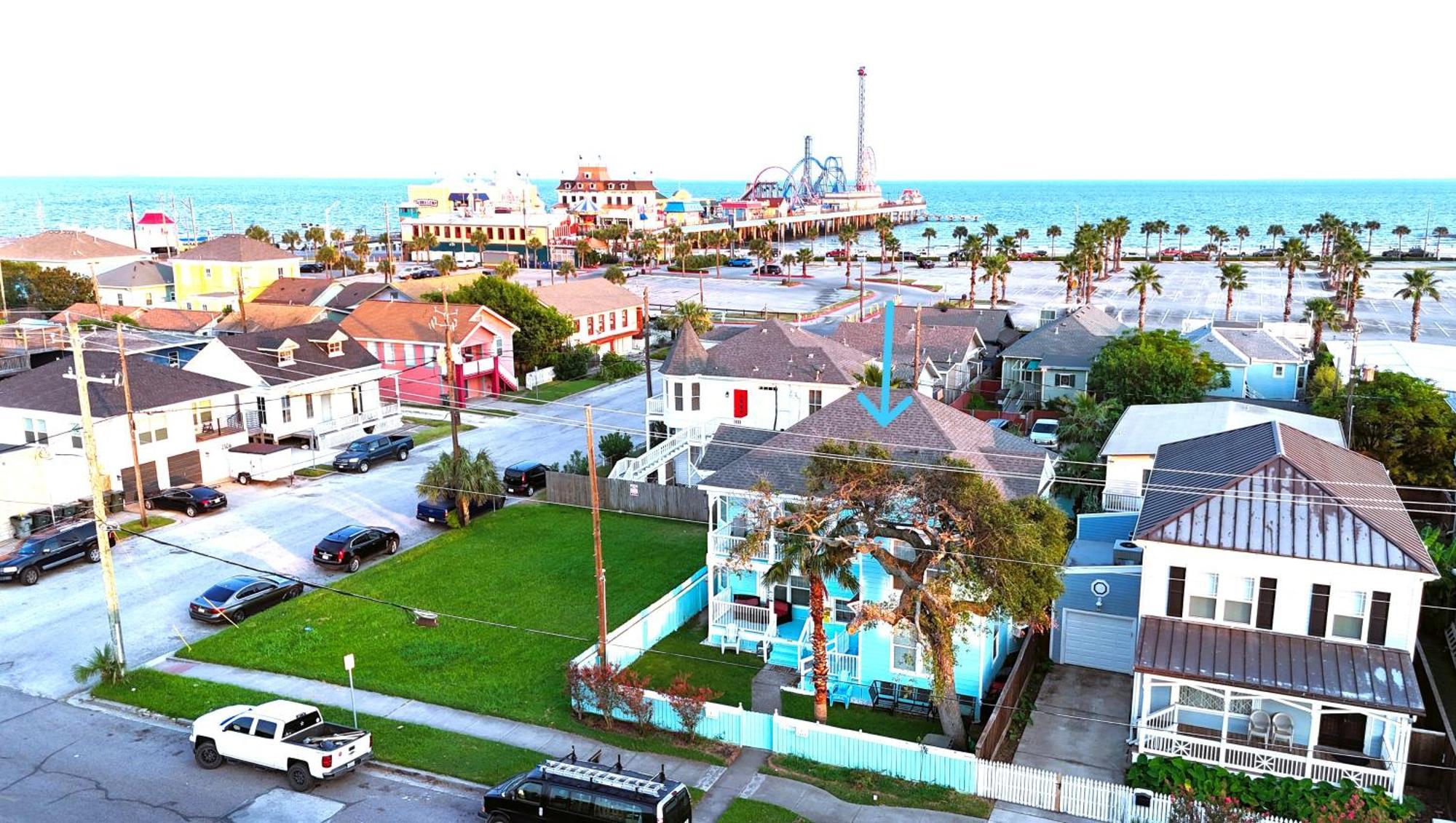 Casaazul-2605B-Pleasure Pier & Beach A Block Away- 3Bed 2Bath 7 Beds- 7 Minutes To Cruise Terminal Galveston Zewnętrze zdjęcie